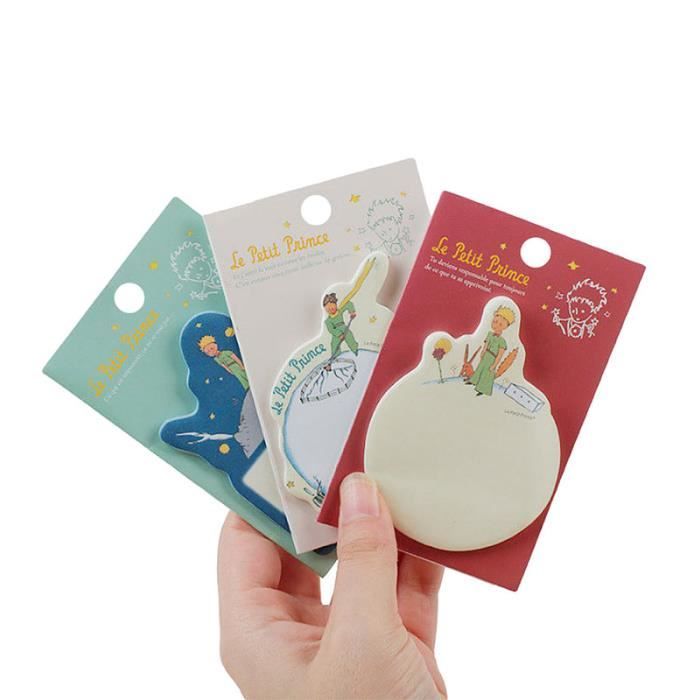 Creative Petit Prince Pate De Dessin Anime N Times Notes Collantes Bloc Notes 30 Feuilles 3 Choix De Couleur Achat Vente Note Adhesive Creative Petit Prince Pate De Cdiscount