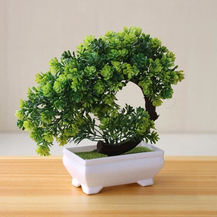 1Pc Rond Vert Plantes Pot de fleur plastique Jardinage Fleurs Bonsai pot 