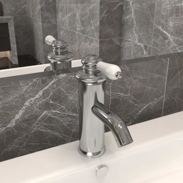 VidaXL Robinet lavabo 130x180 mm - vue 2