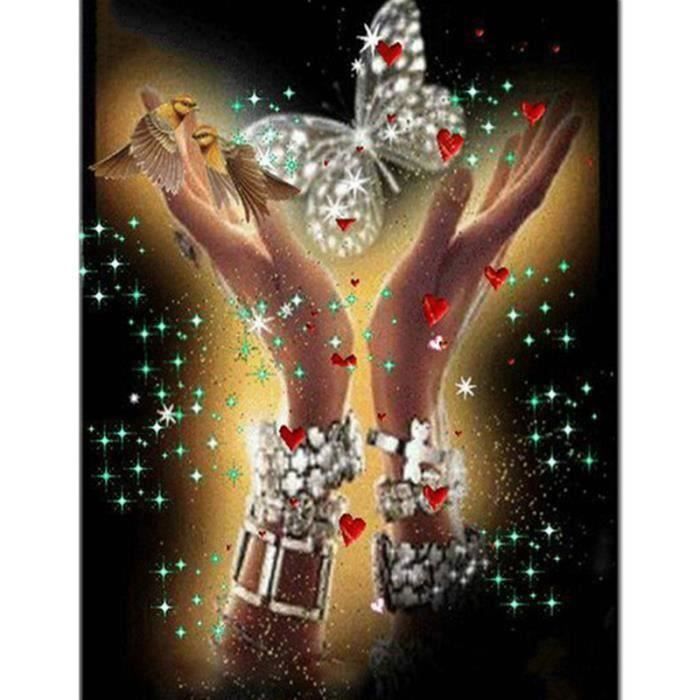 Huacan 5d Diamant Peinture Bourdonnement Oiseau Dé... - Grandado