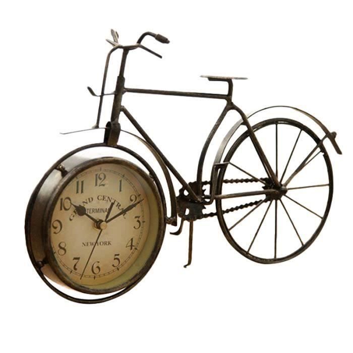 Vintage Type De Bicyclette De Fer Horloge De Table Classique Non Ticking Silencieux Retro Horloge Velo Decoratif Ornement Cadeaux Achat Vente Horloge Pendule Soldes Des Le 15 Juillet Cdiscount