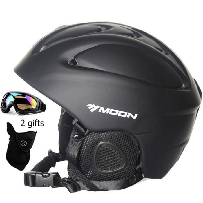 Casque De Ski Et Snowboard Certifié – Pour Adultes Et Jeunes, Tailles M Et L, Ventilation Réglable, Support Lunettes