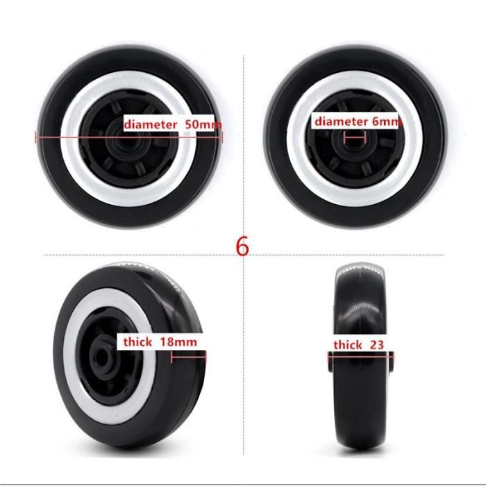 48PCS ESSIEUX de Roue Pack Bloc Accessoires de Voiture Moyeu de Pneu