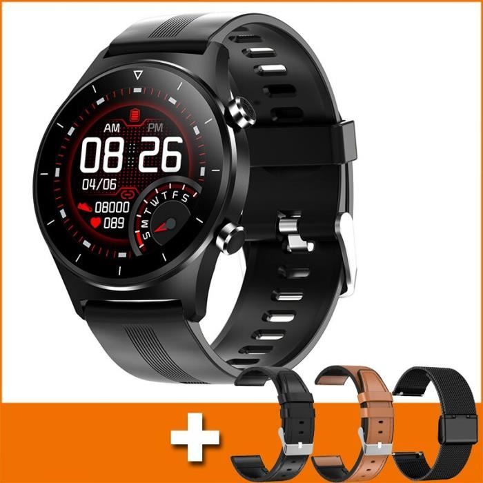 Lot 2 Clip Sur Mousqueton Montre Numérique Sport Orange - Pour Randonnée Alpinisme