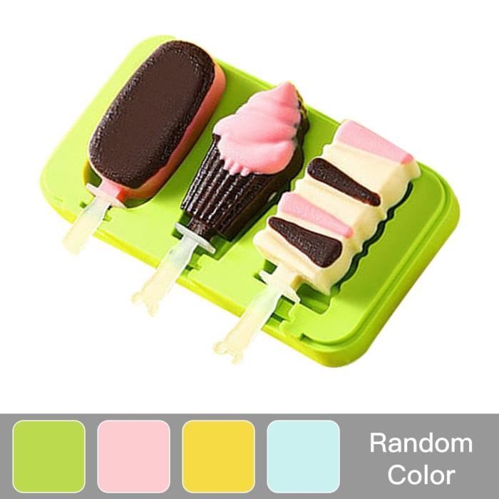 Lot De 12 Boîtes à Crème Glacée En Silicone Avec Couvercles - 100g Rose, Idéal Maison Et Voyage