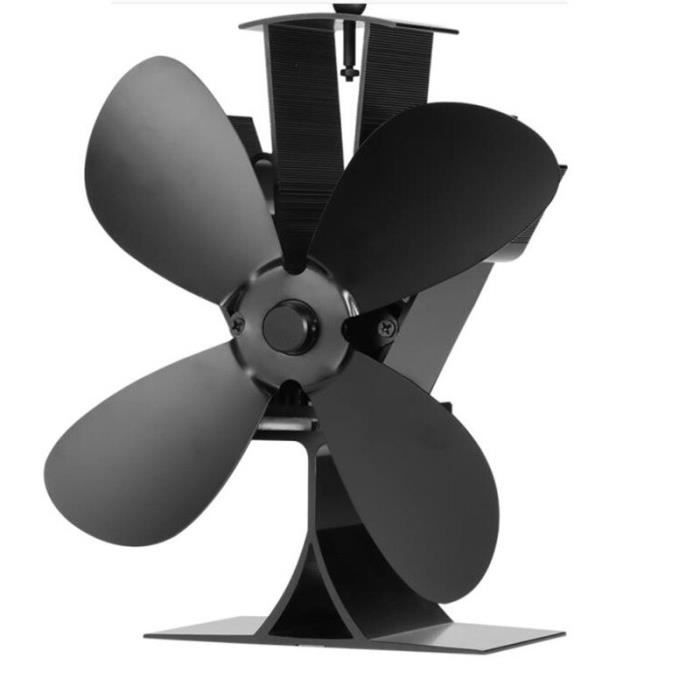 Pale De Ventilateur Aluminium 5 Pales 40,6 Cm - Avec Cache-écrou, Remplacement Pour Ventilateur Sur Pied Ou De Table