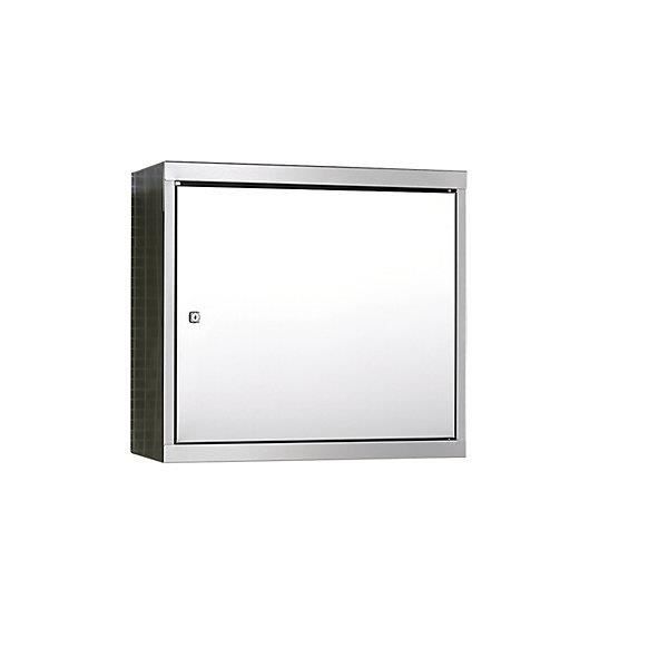 Armoire Murale En Inox H X L X P 600 X 650 X 320 Mm 2 Tablettes