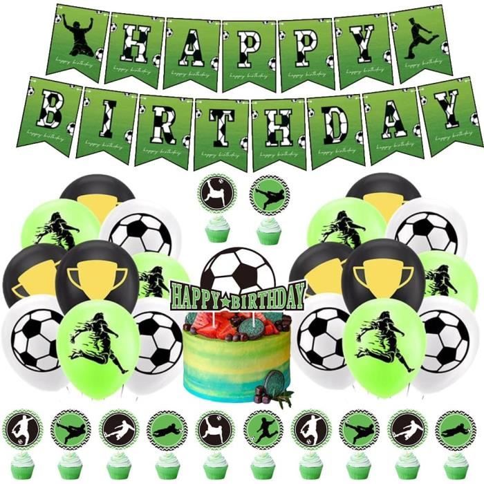 Anniversaire Football Set Garcon 6 Ans, Decoration Anniversaire Football Décorations De Fêtes