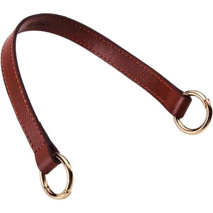 Sangle De Sac à Main En Cuir PU – Longueur 52 Cm, Largeur 3.8 Cm – Avec Boucles – DIY Remplacement