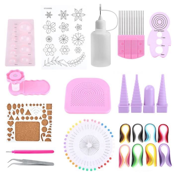 2 Stylos Rouleurs Pour Quilling Papier – Outils Métalliques Durables Pour DIY, Cartes Et Décorations