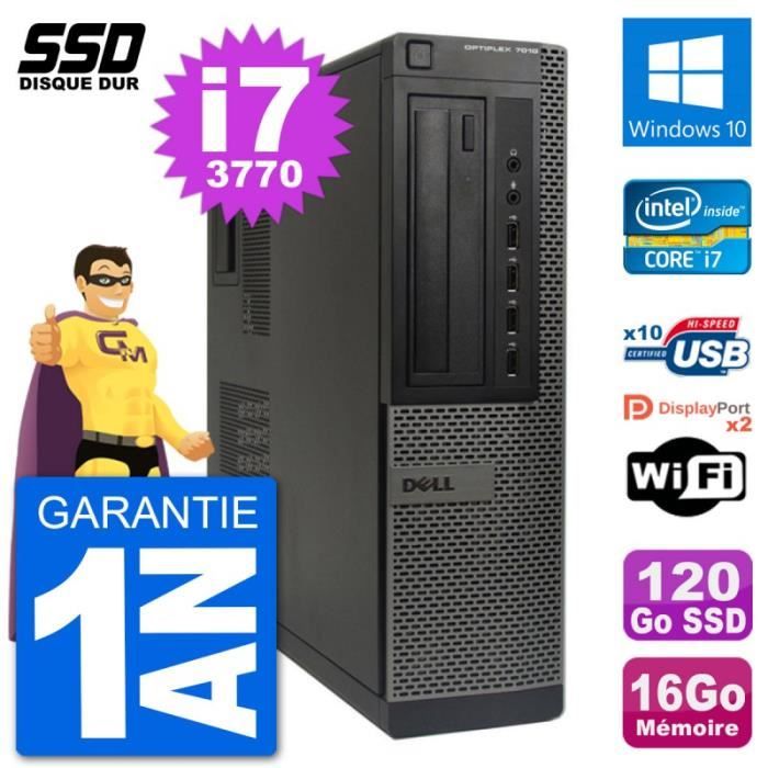 PC Dell OptiPlex 7010 DT Intel Core i7-3770 RAM