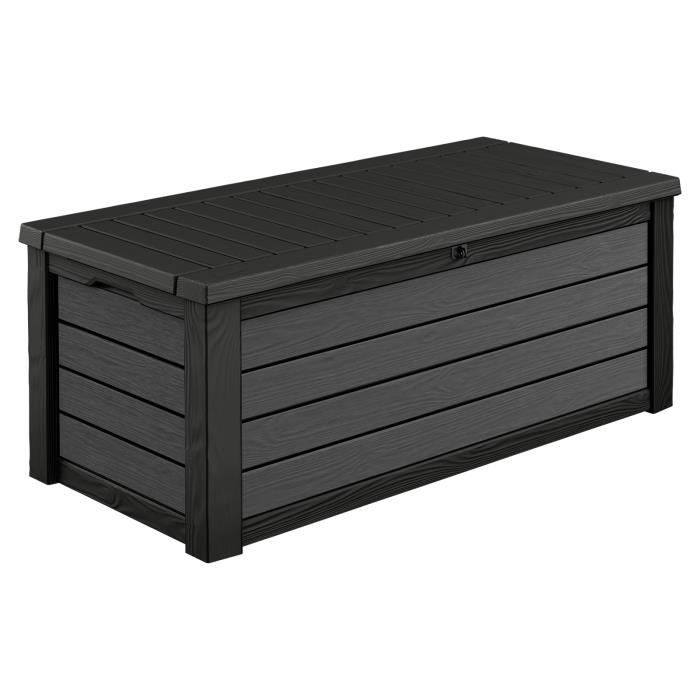 Deuba Keter Coffre De Rangement Jardin 570l Anthracite