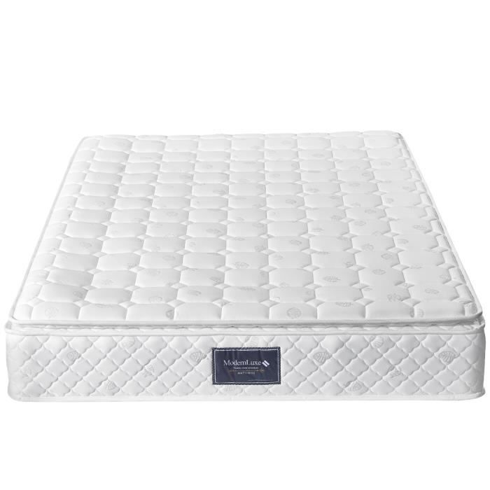 Matelas - DREAMMESPACE - 160x200 cm - Ressorts ensachés - Dureté H3 - Hypoallergénique