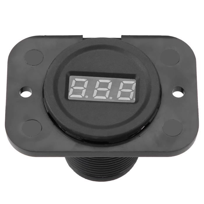 XCSOURCE DC3-30V Voltmètre Numérique Étanche Affichage LED Bleu 12V-24V XCSOURCE DC3-30V Voltmètre Numérique Étanche Affichage LED Bleu 12V-24V