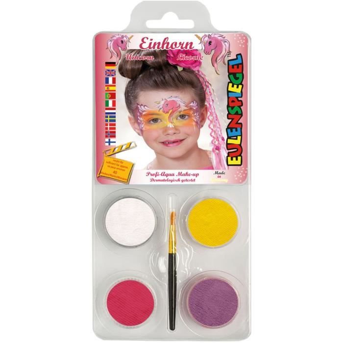 Eulenspiegel 181119 – Maquillage professionnel pour l'aquarelle, noir, 30 g, végétalien