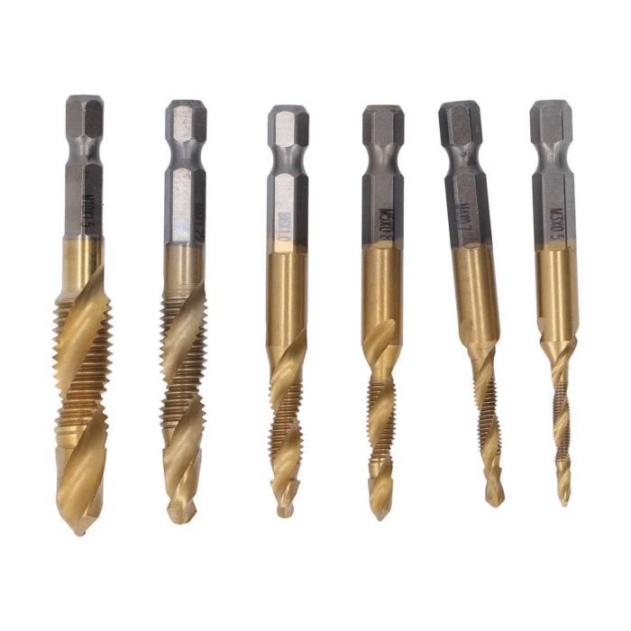 QUARKZMAN Taraud Métrique M16 X 1,25mm H2 Acier Rapide 4 Cannelures - Outil Taraudage Précis