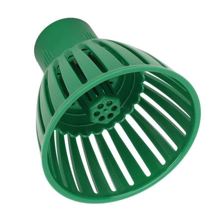 HEIBTENY Panier Collecteur De Feuilles - Protection De Tuyau De Descente De Toit En Acier Inoxydable 304 - Protection De Gouttière - Protection De Gouttière (50 Mm