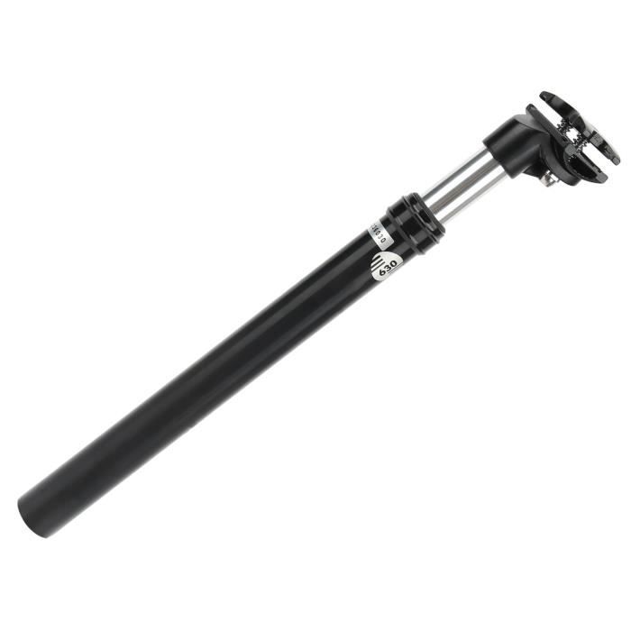 HEROFFIX Tige De Selle Suspension 31.6x300mm – Alliage Alu Noir/Rouge, Amortisseur Intégré Pour VTT, Route, Descente – Confort Et Durabilité