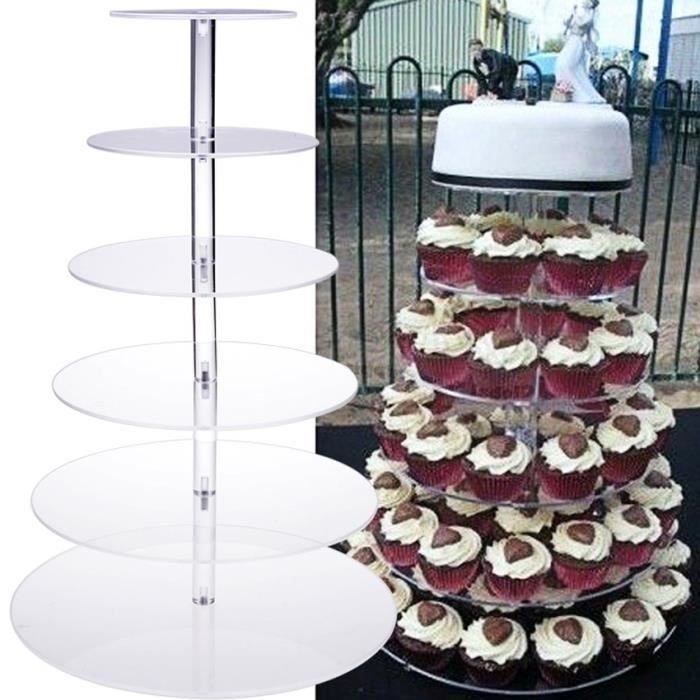 Stand de gâteau Support de gâteau 6 couche gâteau Stand pour mariage