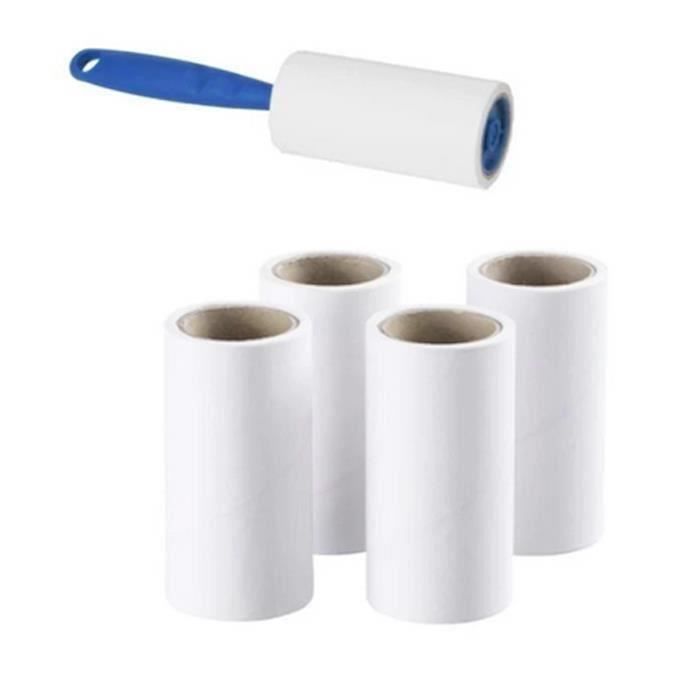 ikea brosse adhesive 4 tetes de rechange collant elimine les poils d animaux la poussiere et les peluches des vetements cdiscount electromenager