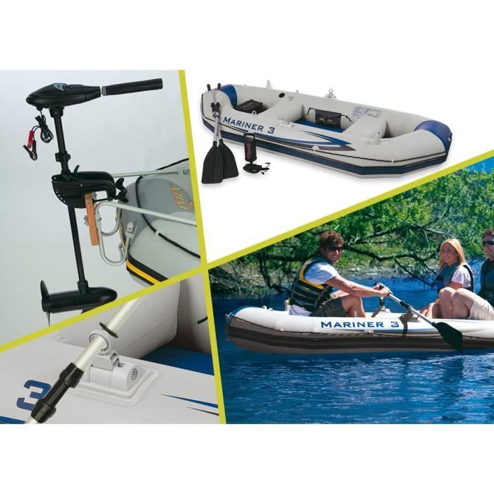 Kit Bateau 3 Places Intex Moteur Prix Pas Cher Cdiscount