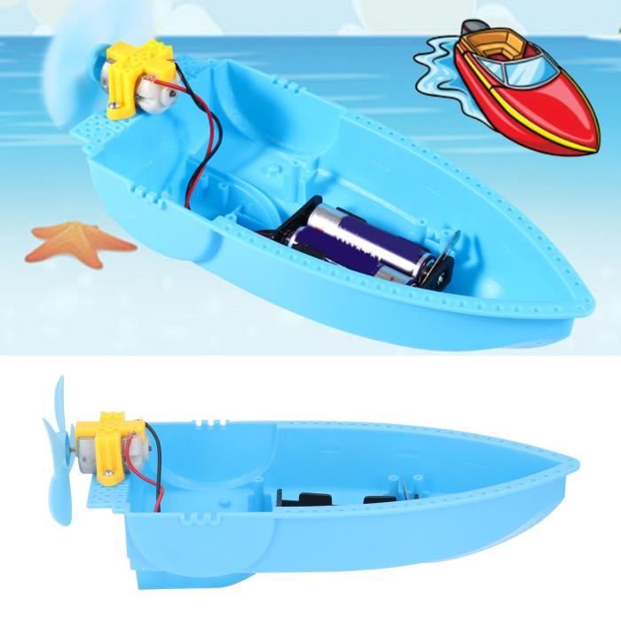 Jouet de bateau de bricolage Bricolage bateau jouet moteur électrique arbre  hélice bateaux aérodynamiques pour enfants SC022