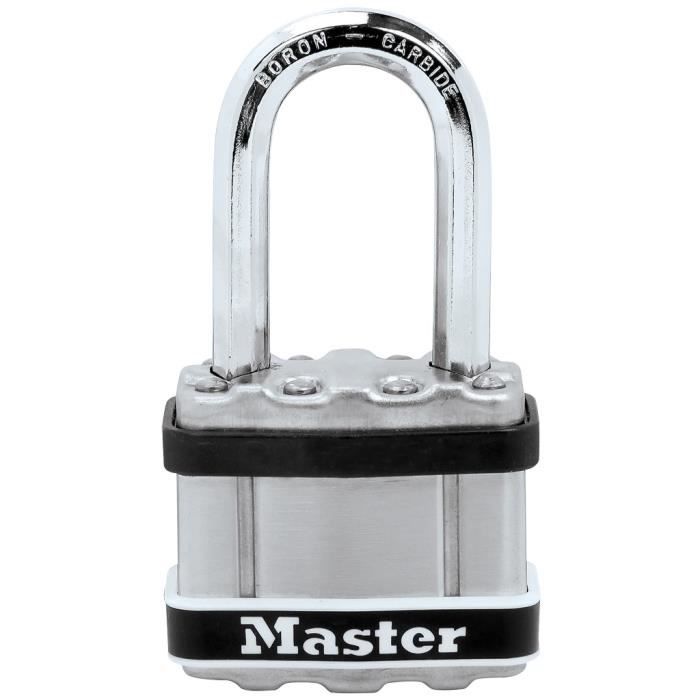 Cadenas à clé MASTER LOCK - Excell Marine - En applique - 4 goupilles - Standard - Niveau de sécurité 6
