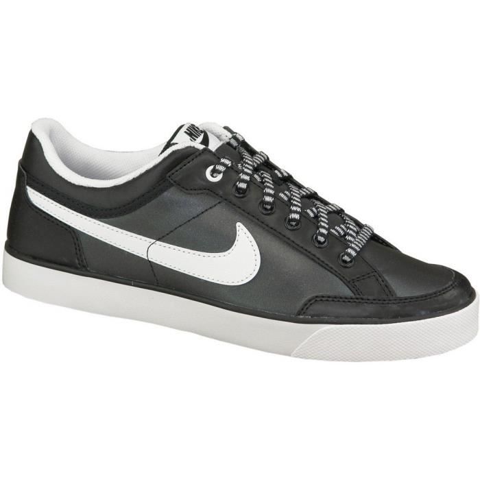Nike Baskets Nike Capri 3 Ltr GS pour femme - Noir - Lacets - Dessus synthétique