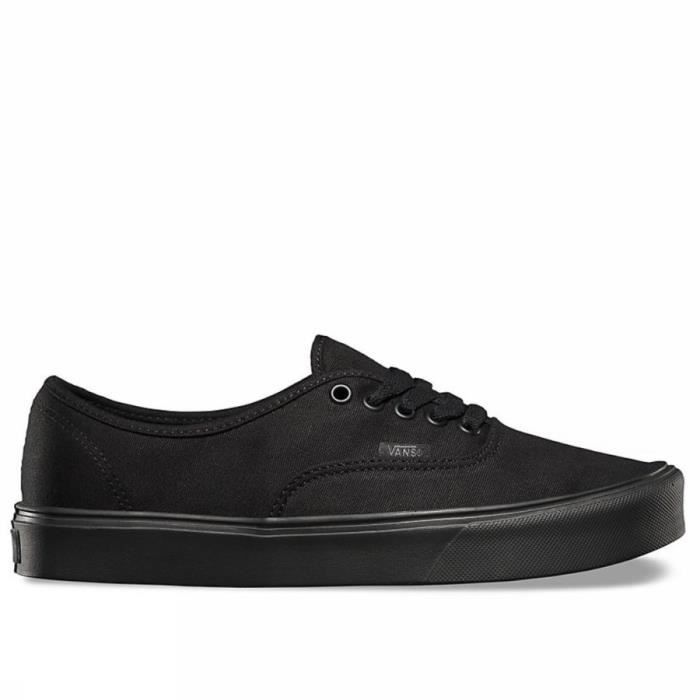 vans lite authentic black