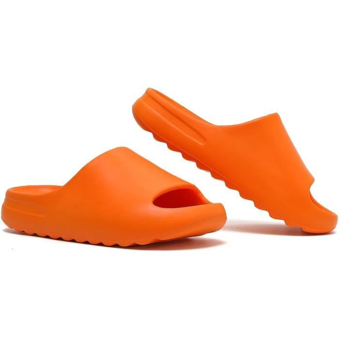 Claquette orange 2025 femme