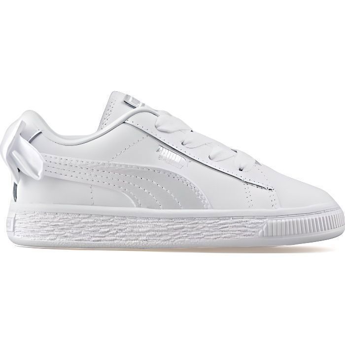 puma suede bow enfant