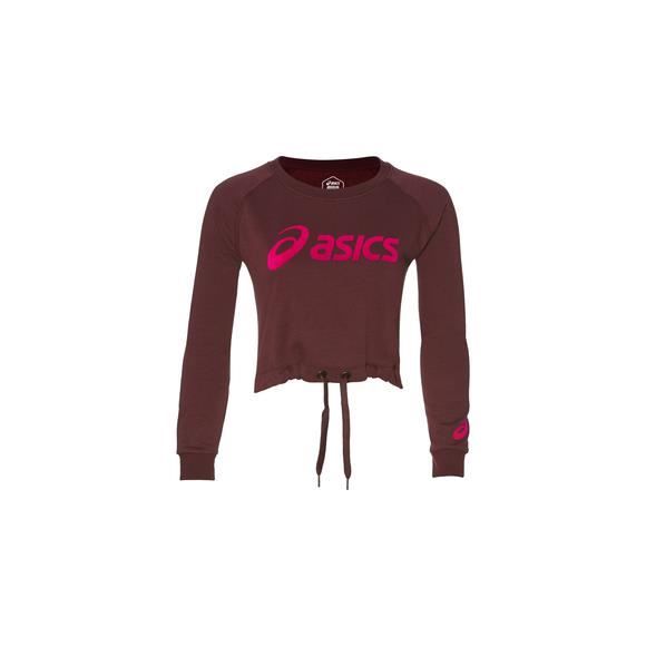 sweat asics femme bleu