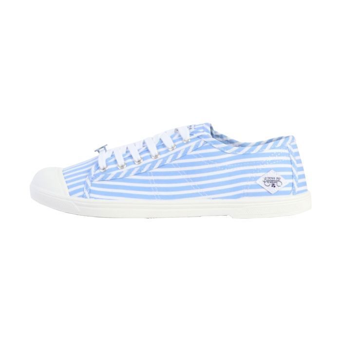 Le Temps des cerises Tennis à Lacets Le Temps Des Cerises Basic 02 - Trans Bleu Claire