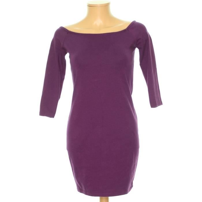 Robe Forever 21 Taille M 2027070 Violet Achat Vente Robe Cdiscount