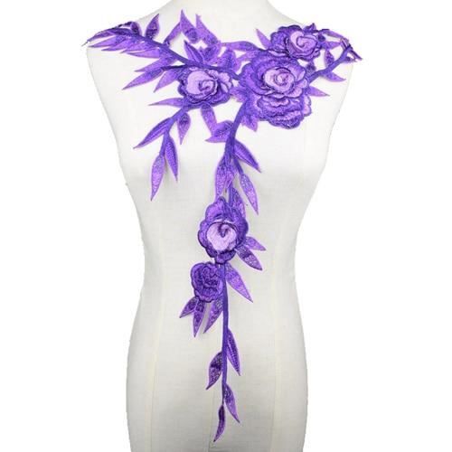 Haut Vintage NEXT Taille 16 - Simili Daim Lilas - Col V Brodé Et Panneau à Perles - Occasion Très Bon état