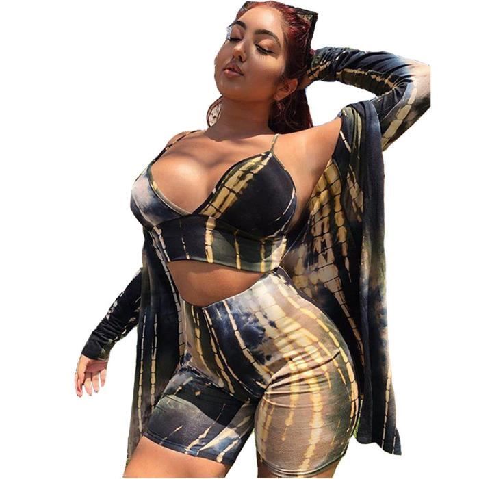 Maillot De Bain Jupe Maillot De Bain Deux Pièces Sexy Pour Femmes, Ensemble Bikini, Soutien-gorge Rembourré Push-up, String, Vêtements De Plage, Nouveau Maillot Cache Ventre