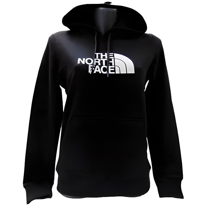Pull a capuche THE NORTH FACE W Drew Peak Femme Manches longues Noir Nero Cdiscount Pret a Porter