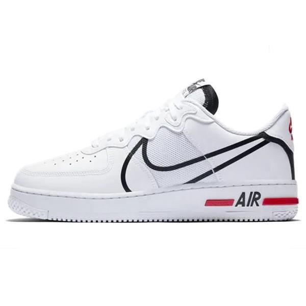 Nike Air Force 1 React CD4366-100 Chaussures de Course pour Homme ... Nike Air Force 1 React CD4366-100 Chaussures de Course pour Homme ...