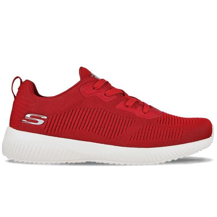Skechers sport homme 2024 rouge