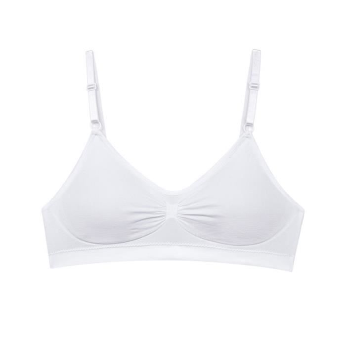 Femmes petits seins rassemblés de sommeil Sexy non marquant antichoc gilet course