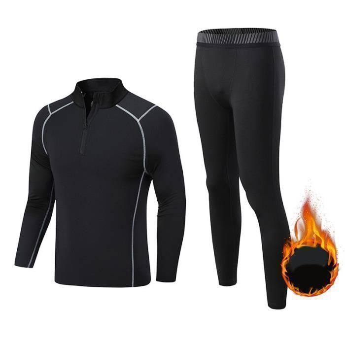 Sous-vêtements Thermiques Chauffants Homme - 42 Zones, 3 Niveaux De Chaleur, Alimentation USB - Haut Et Pantalon - 1