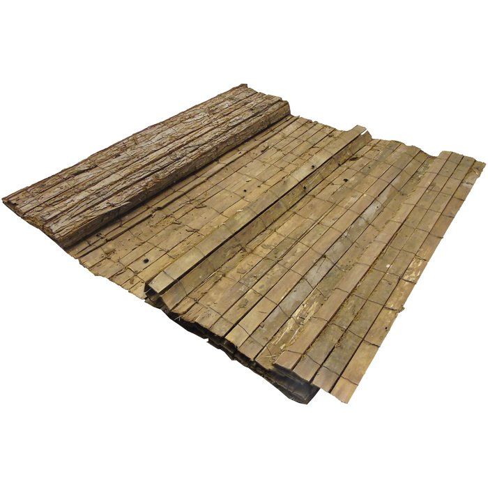 Canisse - NATURE - Écorce naturelle de pin - 3 x 1 m
