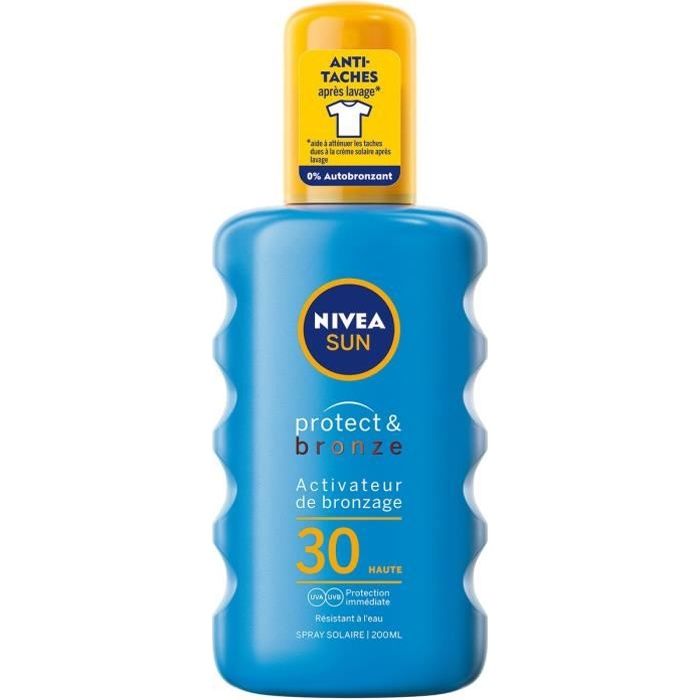 NIVEA SUN Spray Protecteur activateur de bronzage Protect & Bronze