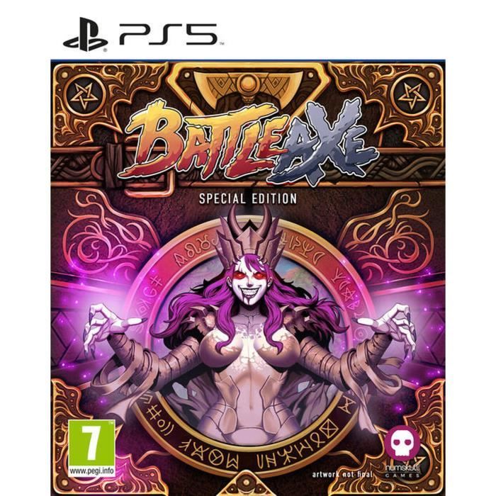 Jeu - NUMSKULL - Battle Axe - Special Edition - PS5 - Blu-Ray - Arcade