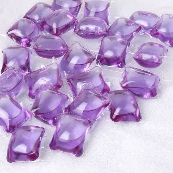 30pcs Lessive En Capsules, Parfum Fleurs De lavande avec une Fraîcheur ...