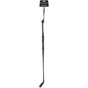 Cravache De Dressage Covalliero Cognac 110 Cm - Poignée En Cuir Synthétique