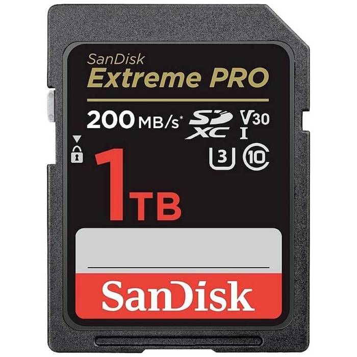 SanDisk Extreme PRO Carte SDXC 1000 GB Class 10 UHS I résistance aux chocs étanche - vue 1
