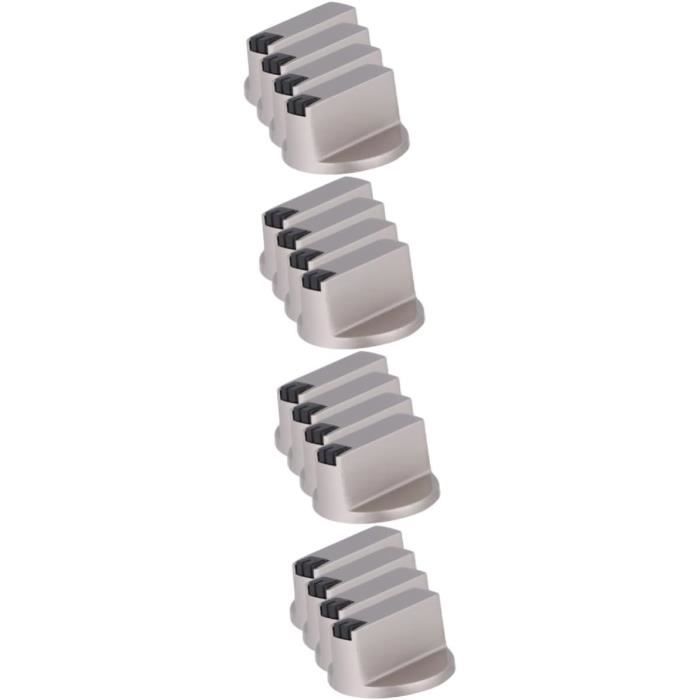 Lot De 6 Protège-boutons Pour Cuisinière à Gaz - En Plastique Transparent - Sécurité Enfants - 7,5x7,5x4,5 Cm - 10