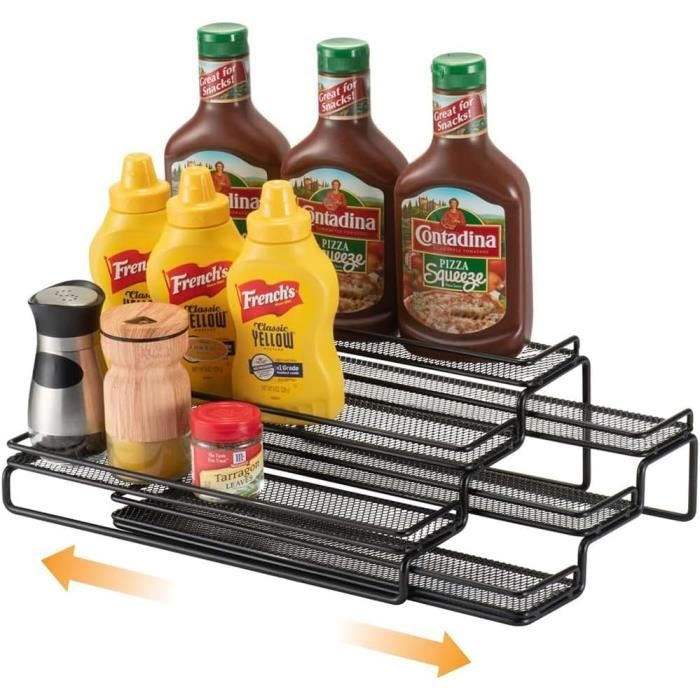 3 niveaux Étagère à épices Pour Cuisine Rangement Organisateur support