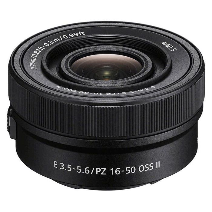 Zoom Sony pour hybride zoom objectif sel e pz 16-50mm f/3.5-5.6 oss II